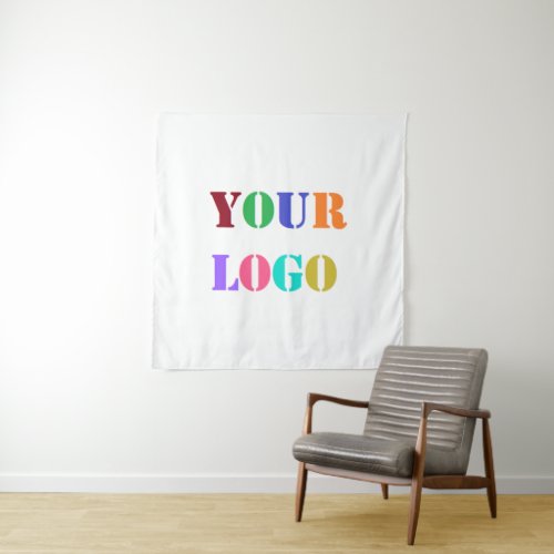 Custom Company Logo Business Promotional Tapestry