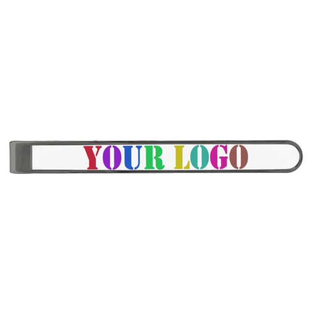 Custom Company Logo Business Tie Bar Template (Front)