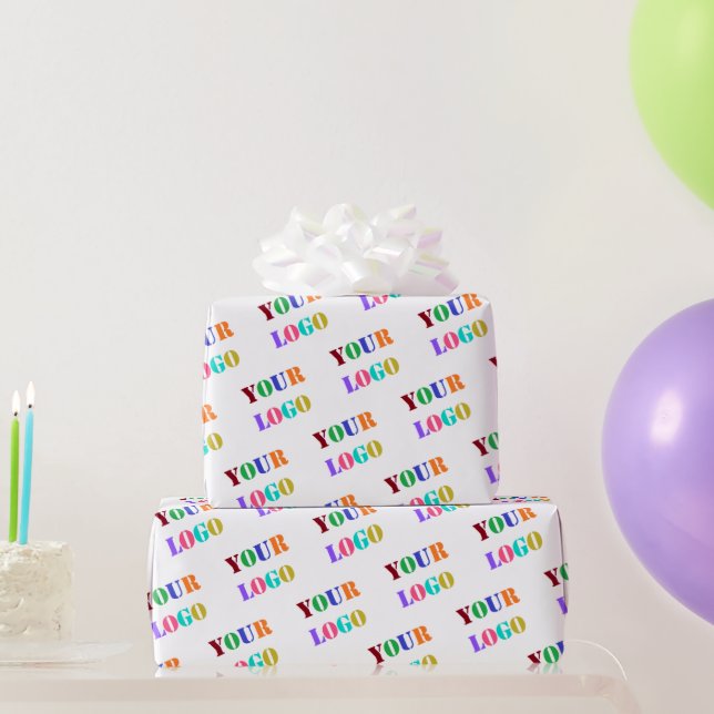 Custom Company Logo Business Wrapping Paper (Party Gifts)