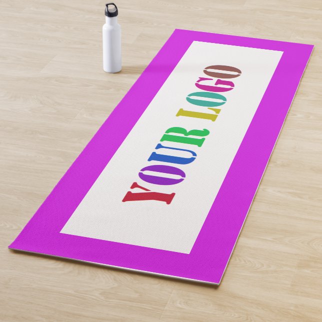 Custom Company Logo Business Yoga Mat Choose Color (In Situ)