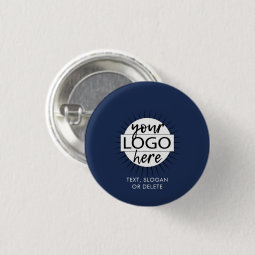 Custom Company Logo Button | Zazzle