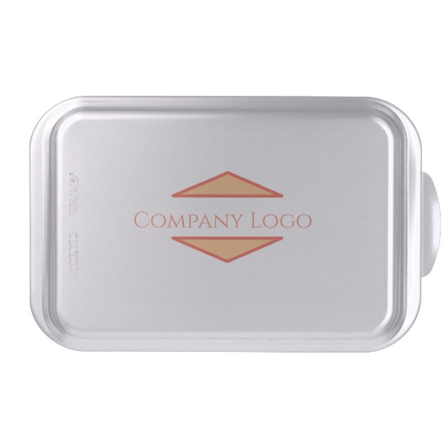 Custom Company Logo  Cake Pan (Front)