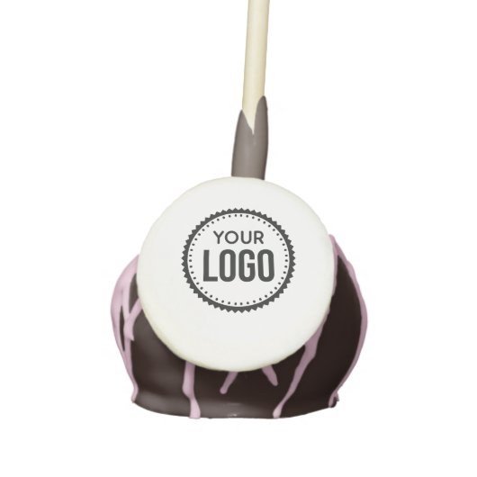 Custom Company Logo Cake Pops (Front)