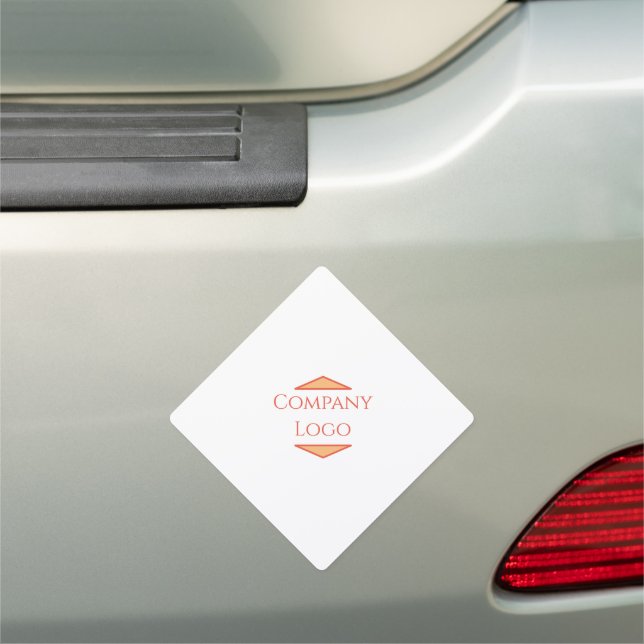 Custom Company Logo  Car Magnet (In Situ)