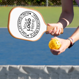 Custom Company Logo Carbon Fiber Pickleball Paddle