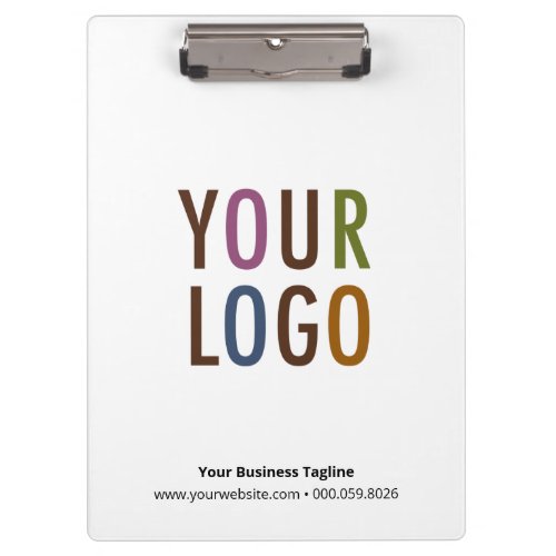 Custom Company Logo Clipboard Acrylic Promotional