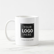 Custom Company Logo Coffee Mug