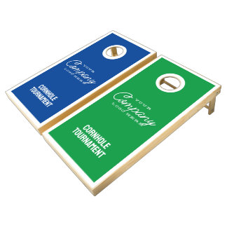 Custom Company Logo Cornhole Tournament Event Bags Cornhole Set