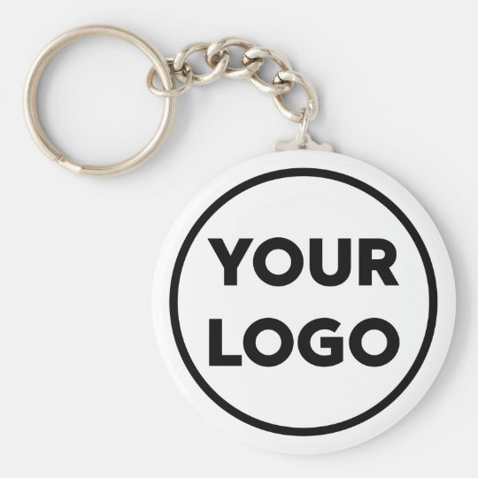 Custom Company Logo Corporate Swag Keychain