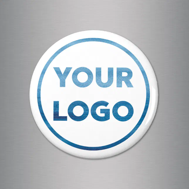 Custom Company Logo Corporate Swag Magnet | Zazzle