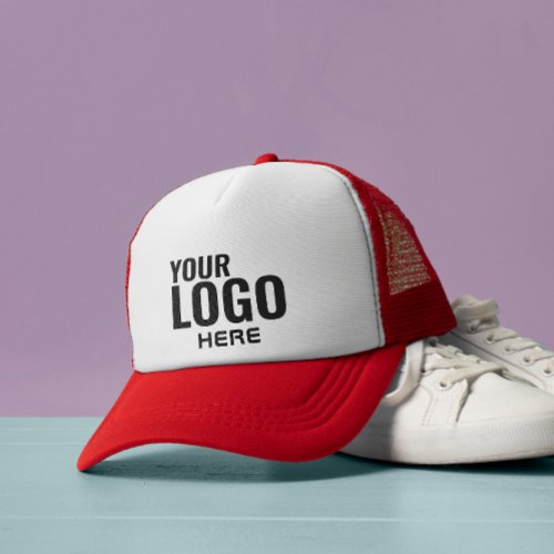 Custom Company Logo Corporate Swag Trucker Hat