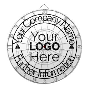 Custom Company Logo Dart Board