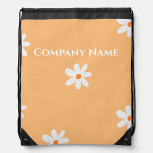 Custom Company Logo Drawstring Bag