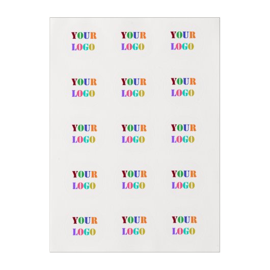 Custom Company Logo Edible Frosting Rounds (Sheet)