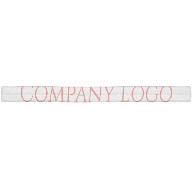Custom Company Logo  Elastic Hair Tie (Unwrapped)