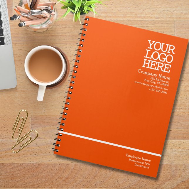 Custom Company Logo | Employee Personalization  Notebook (Creator Uploaded)