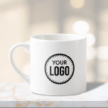 Custom Company Logo Espresso Cup<br><div class="desc">Personalize a Cup with this simple and minimalist Logo template,  and promote your Company or Business to Increase leads and generate more sales. Add your Logo,  If you need help or matching items,  please contact me</div>