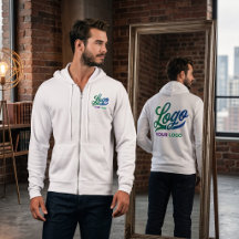 Custom Company Logo Front & Back Print Brand Swag