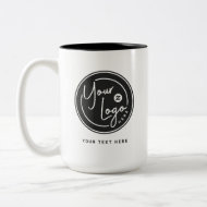 Custom Company Logo Gift Two-Tone Coffee Mug