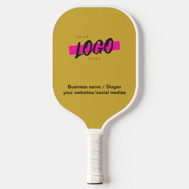Custom Company Logo gold Business Corporate  Pickl Pickleball Paddle (Front)
