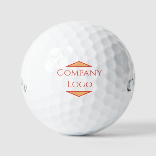 Custom Company Logo  Golf Balls