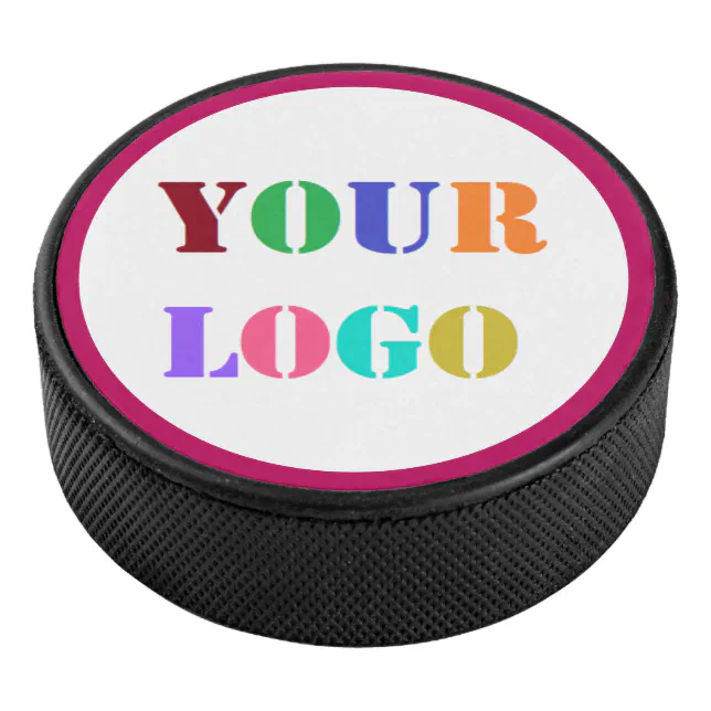 Puck Designa Custom Company Logo Hockey Puck Design Your Own | Zazzle