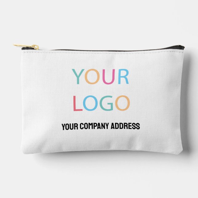 Custom Company Logo Information Accessory Pouch (Front)