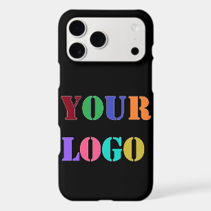Custom Company Logo iPhone Case Choose Color