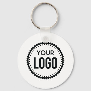Custom Company Logo Keychain