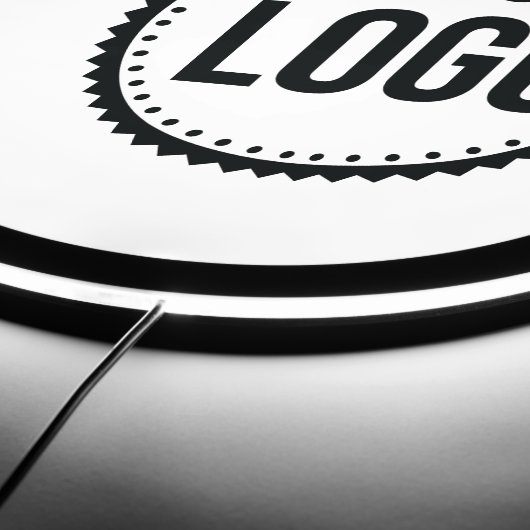 Custom Company Logo LED Sign (Edge)