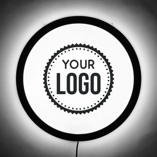 Custom Company Logo LED Sign (Front)