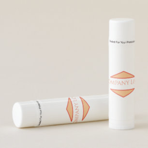 Custom Company Logo  Lip Balm