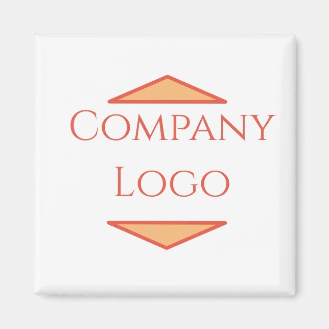 Custom Company Logo  Magnet (Front)