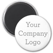 Custom Company Logo Magnet at Zazzle