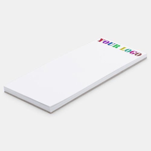 Custom Company Logo Magnetic Notepad Your Business