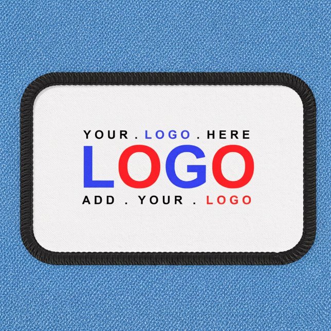 Custom Company Logo | Minimalist Business  Patch (Modern custom patch design, Retro logo apparel patch)