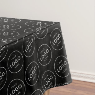 Custom Company Logo Modern Business Promotion Tablecloth