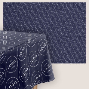Custom Company Logo Modern Business Promotion Tablecloth