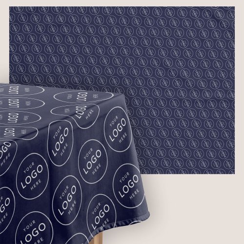 Custom Company Logo Modern Business Promotion Tablecloth