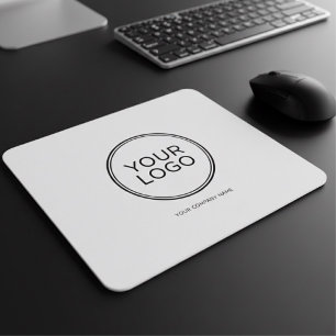 Custom Company Logo Modern Minimalist Mouse Pad