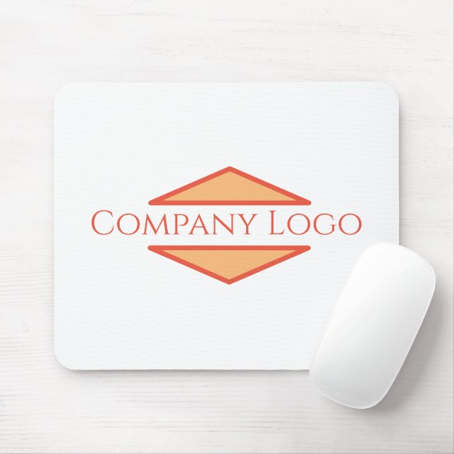 Custom Company Logo  Mouse Pad (With Mouse)