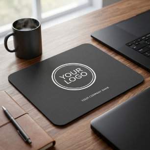 Custom Company Logo Mouse Pad Modern Minimalist