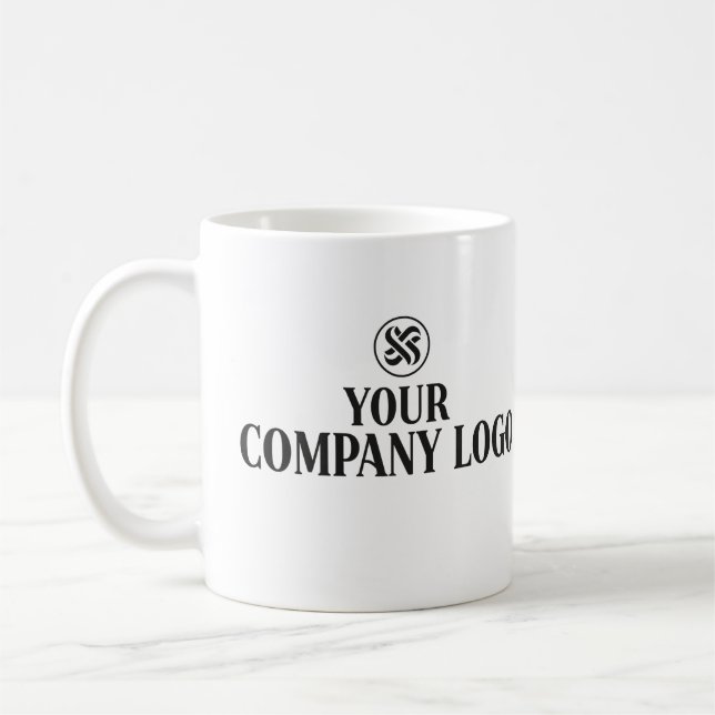 Custom Company Logo Mug (Left)