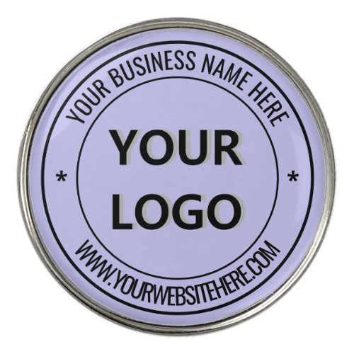 Custom Company Logo Name Info Golf Ball Marker