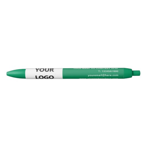 Custom Company Logo Name Info Pen _ Your Colors