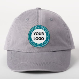 Custom Company Logo Name Text Branded Round Patch