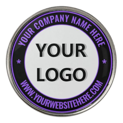 Custom Company Logo Name Text Golf Ball Marker