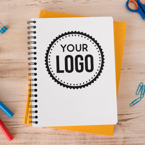 Custom Company Logo Notebook