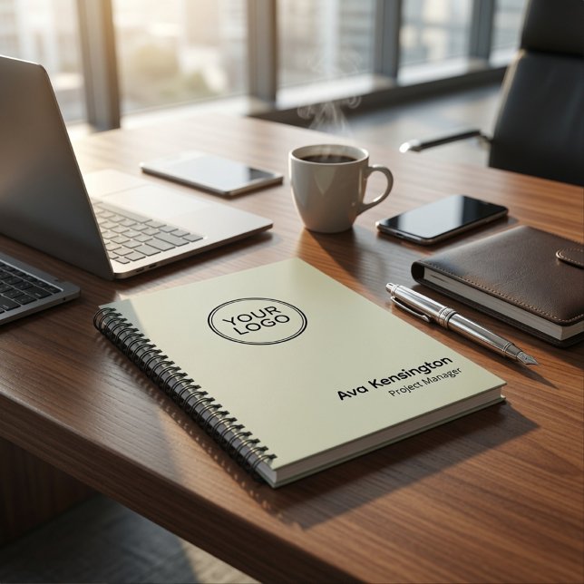 Custom Company Logo Notebook | Personalized  (Creator Uploaded)