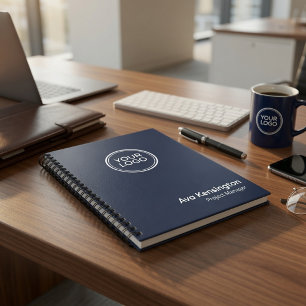 Custom Company Logo Notebook Personalized